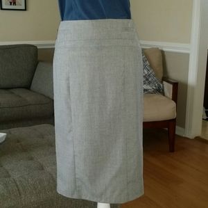 New York and Company Gray Pencil Skirt 4